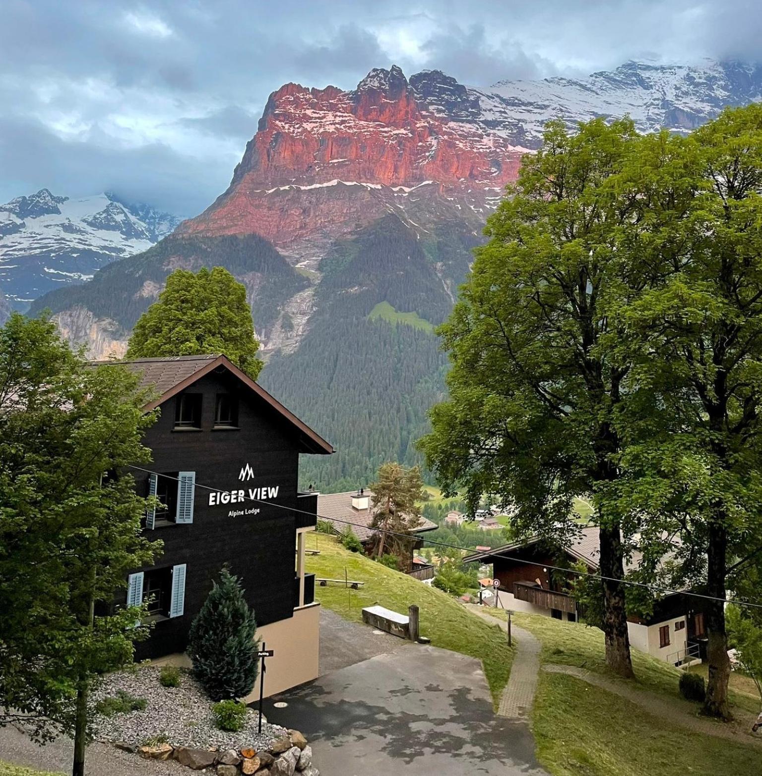 Eiger View Alpine Lodge Гринделвалд Екстериор снимка